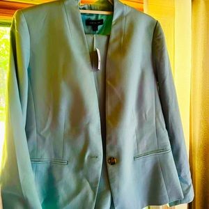 Ann Taylor linen blend suit- new with tags, size 10